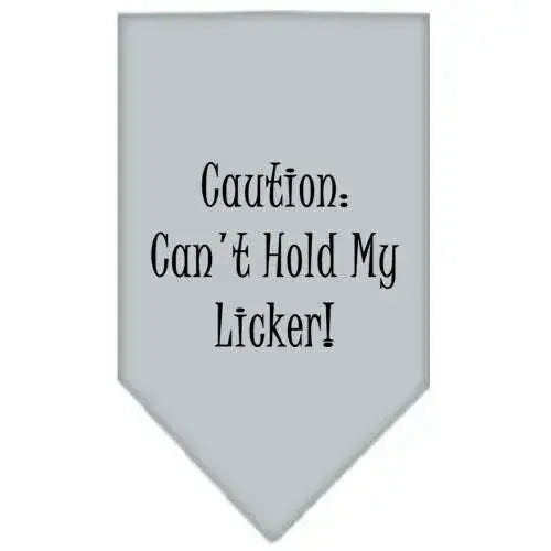 Can_t-Hold-My-Licker-Screen-Print-Bandana-Grey-Small-GreatEagleInc-333819554