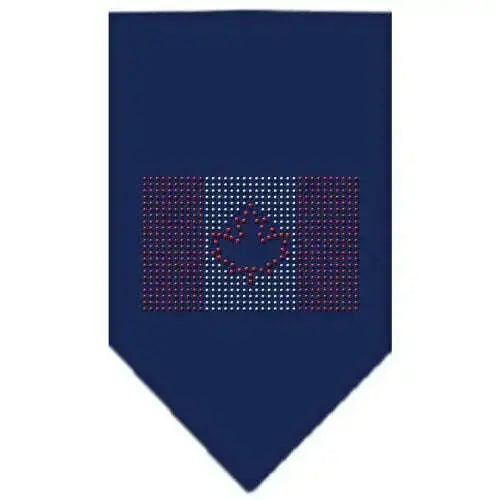 Canadian-Flag-Rhinestone-Bandana-Navy-Blue-Large-GreatEagleInc-319064343