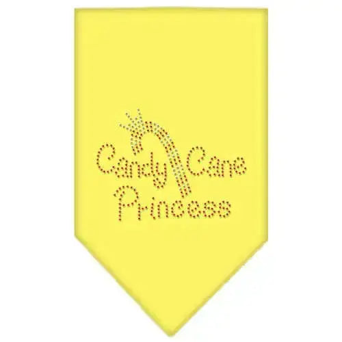 Candy-Cane-Princess-Rhinestone-Bandana-Yellow-Large-GreatEagleInc-319060738
