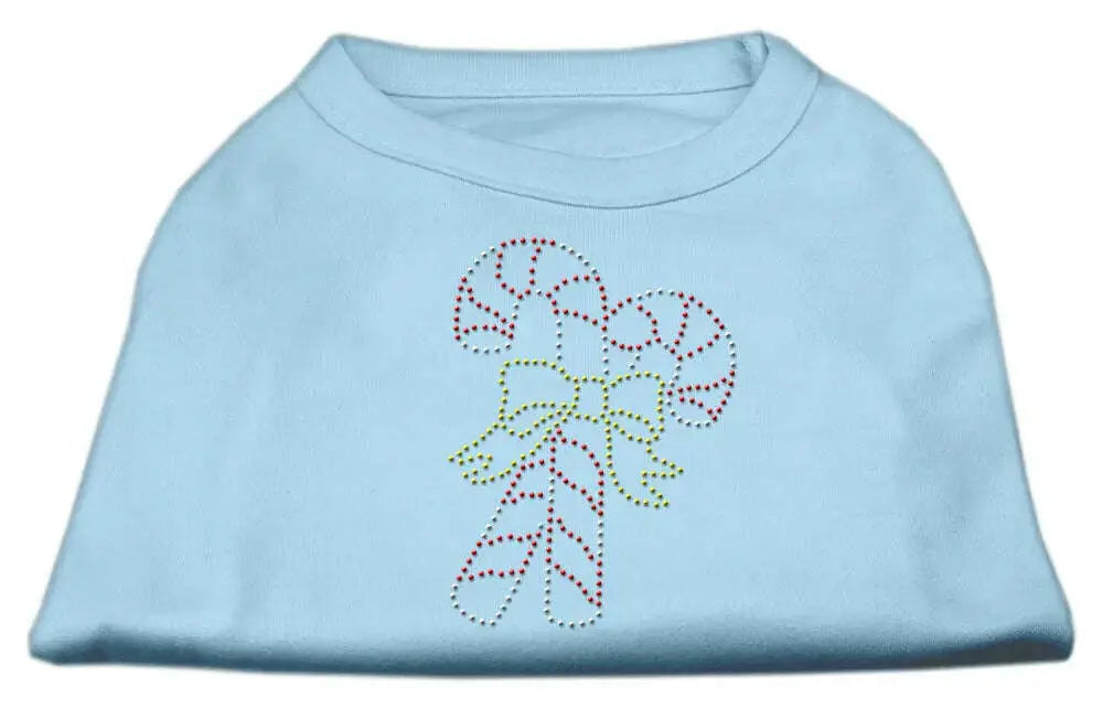 Candy-Cane-Rhinestone-Shirt-Baby-Blue-S-GreatEagleInc-319808738