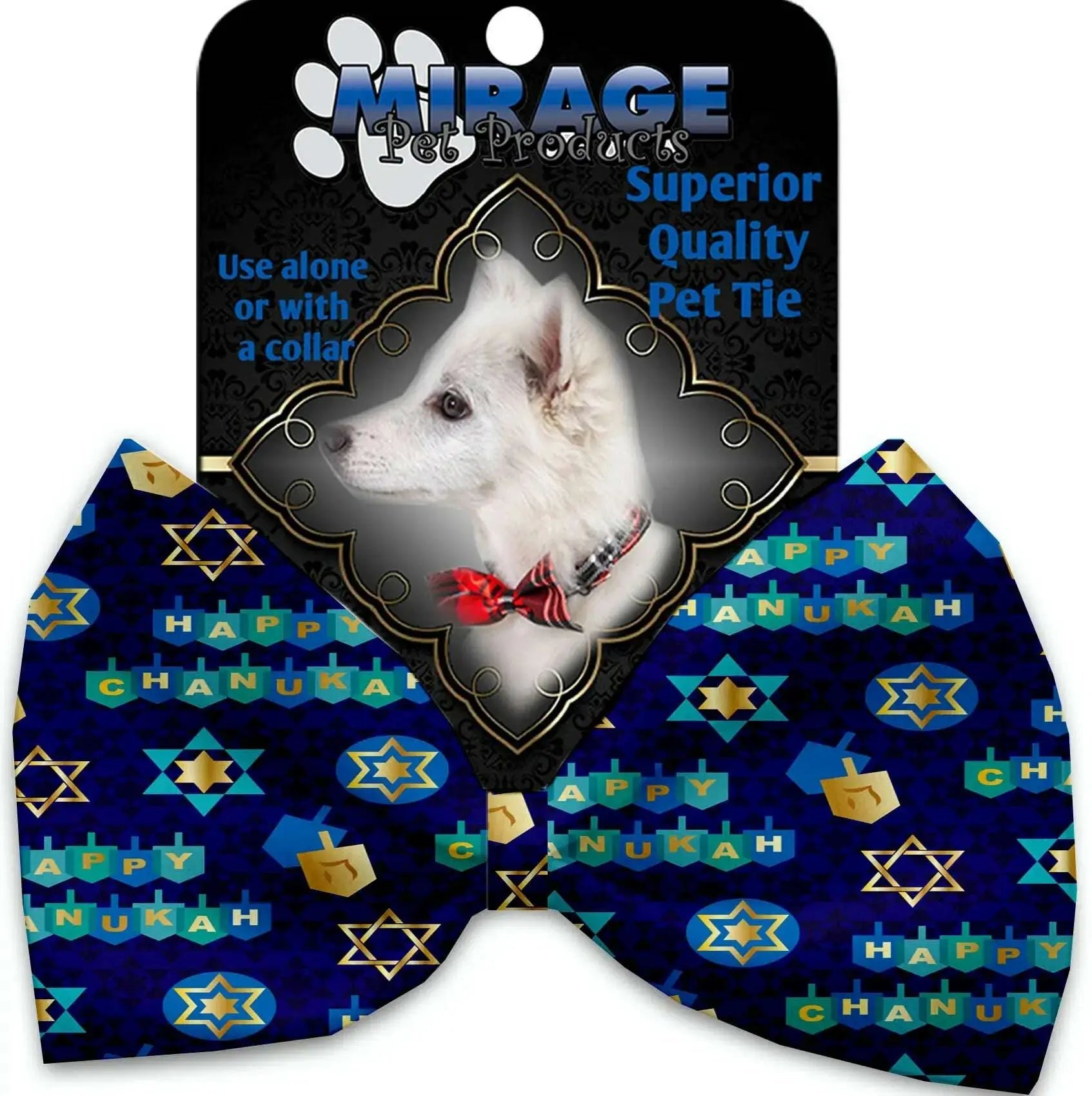 Chanukah-Bliss-Pet-Bow-Tie-Collar-Accessory-With-Velcro-GreatEagleInc-320197411