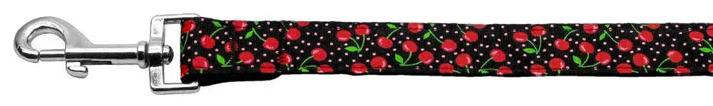 Cherries-Nylon-Collar-Black-1-Wide-4ft-Lsh-GreatEagleInc-318900049