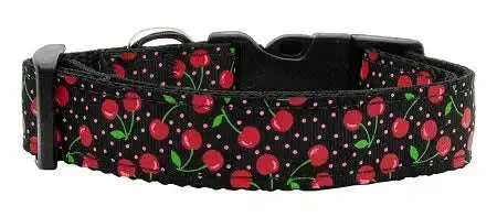 Cherries-Nylon-Collar-Black-Medium-GreatEagleInc-318549072