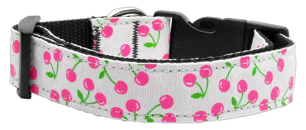 Cherries-Nylon-Collar-White-Sm-GreatEagleInc-318781352