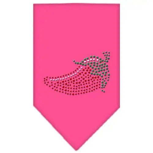 Chili-Pepper-Rhinestone-Bandana-Bright-Pink-Large-GreatEagleInc-319324666