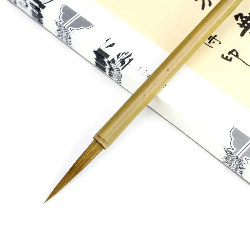 Chinese-Calligraphy-Pen-Set-8pcs-Weasel-Hair-Brush-Pen-Chinese-Small-Regular-Script-Lian-Brush-Pen-Set-China-GreatEagleInc-334015754