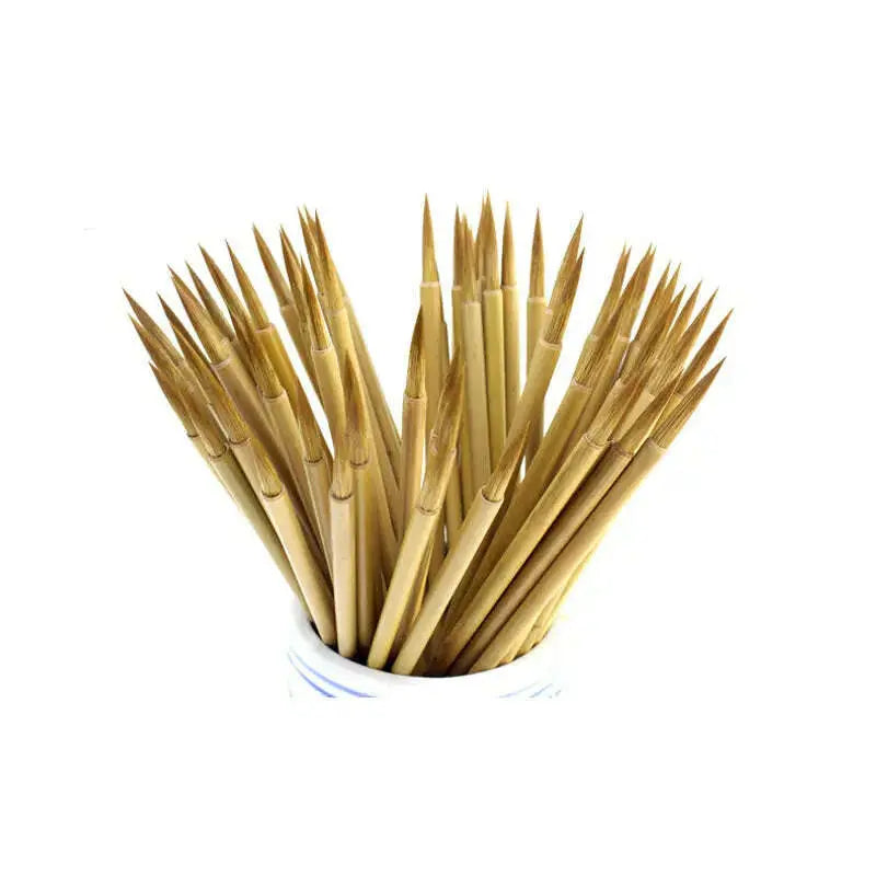 Chinese-Calligraphy-Pen-Set-8pcs-Weasel-Hair-Brush-Pen-Chinese-Small-Regular-Script-Lian-Brush-Pen-Set-China-GreatEagleInc-334016086