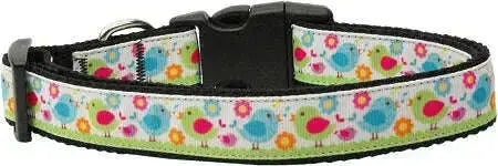 Chirpy-Chicks-Nylon-Dog-Collar-Xs-GreatEagleInc-318902728