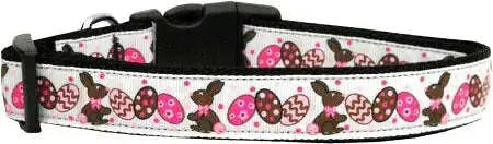 Chocolate-Bunnies-Nylon-Cat-Collar-GreatEagleInc-318919248