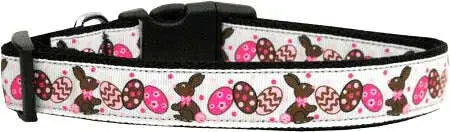 Chocolate-Bunnies-Nylon-Dog-Collar-Xl-GreatEagleInc-318919498