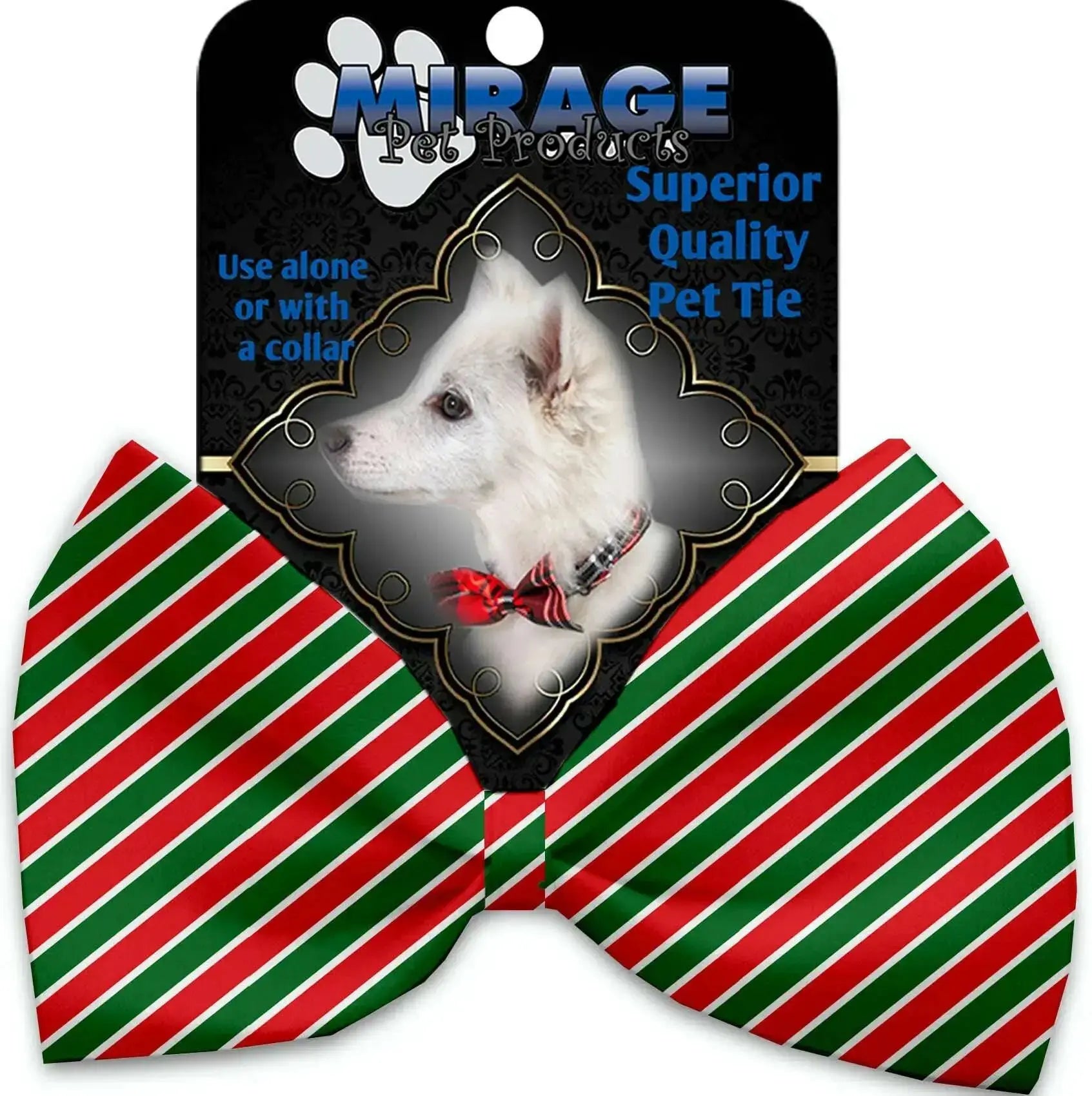 Christmas-Stripes-Pet-Bow-Tie-Collar-Accessory-With-Velcro-GreatEagleInc-318836320