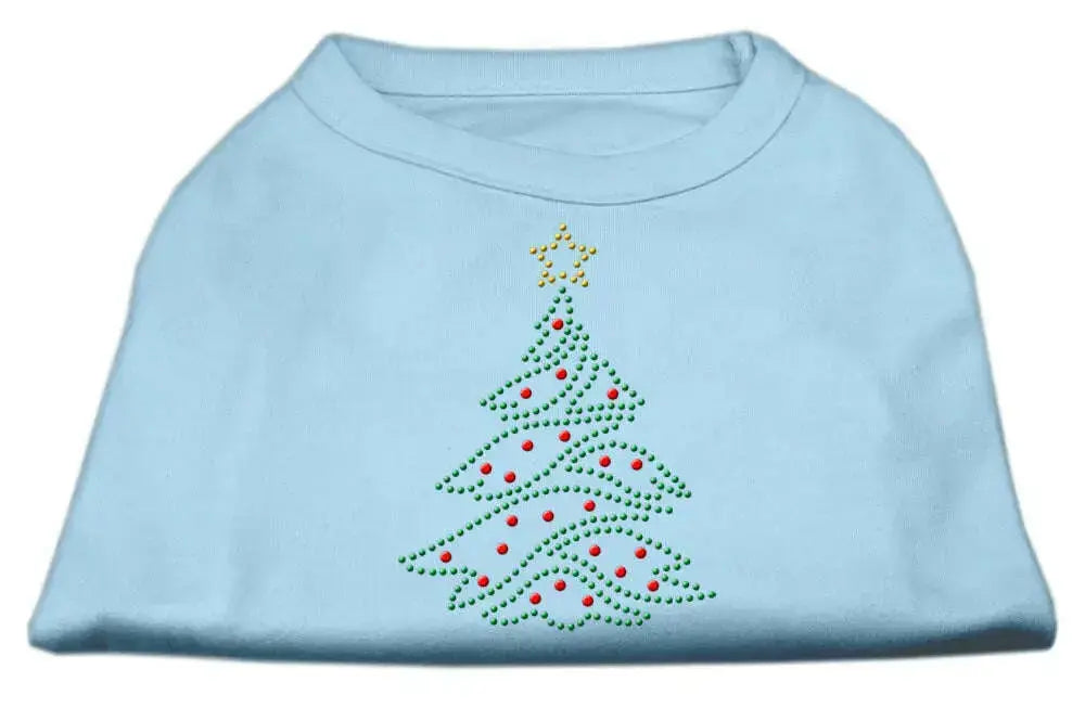Christmas-Tree-Rhinestone-Shirt-Baby-Blue-Xxxl-GreatEagleInc-318528236