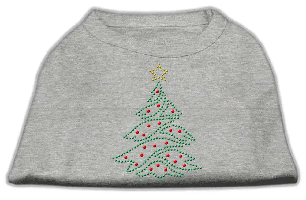 Christmas-Tree-Rhinestone-Shirt-Grey-Xl-GreatEagleInc-319946147