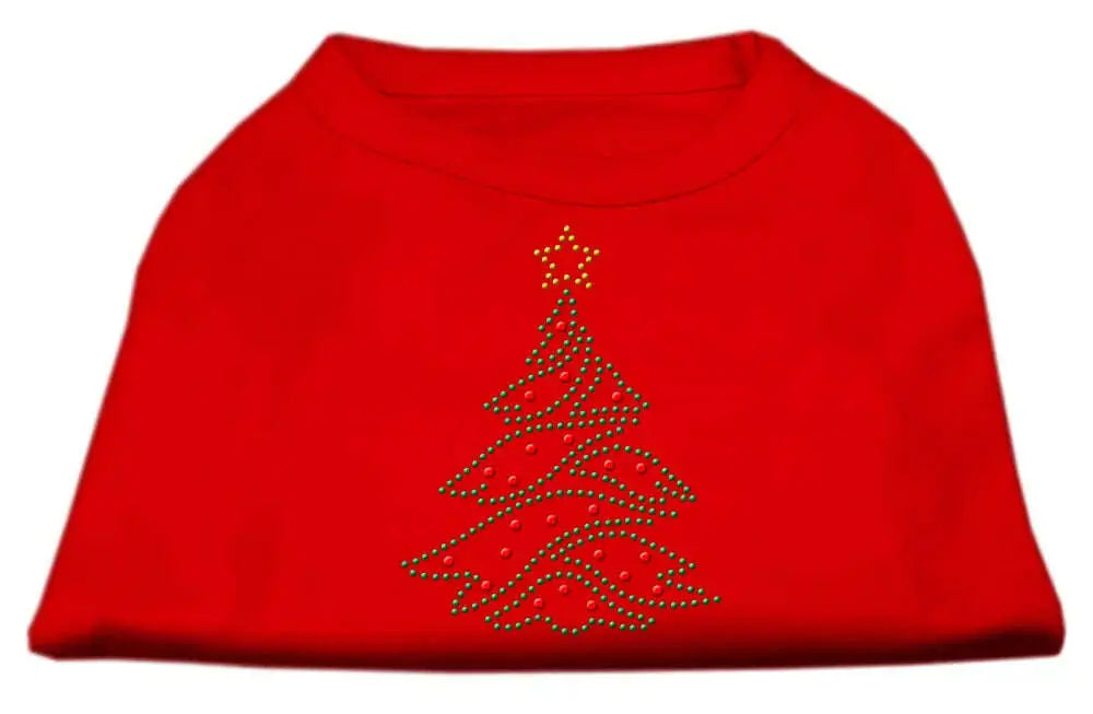 Christmas-Tree-Rhinestone-Shirt-Red-Xxl-GreatEagleInc-319944827