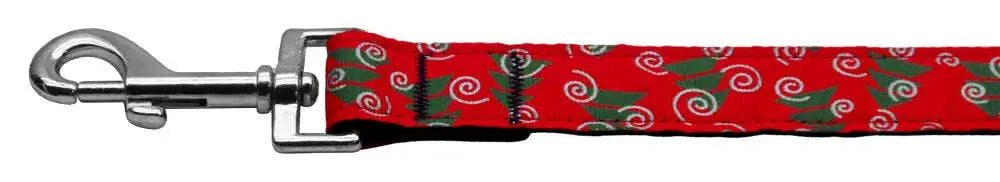 Christmas-Trees-Nylon-And-Ribbon-Collars-1_-Wide-X-4_-Leash-GreatEagleInc-333905619