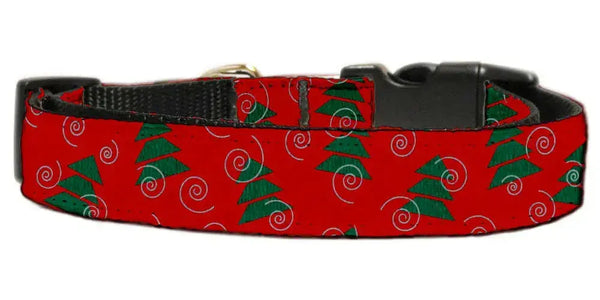 Christmas-Trees-Nylon-And-Ribbon-Collars-Extra-Small-GreatEagleInc-333905327