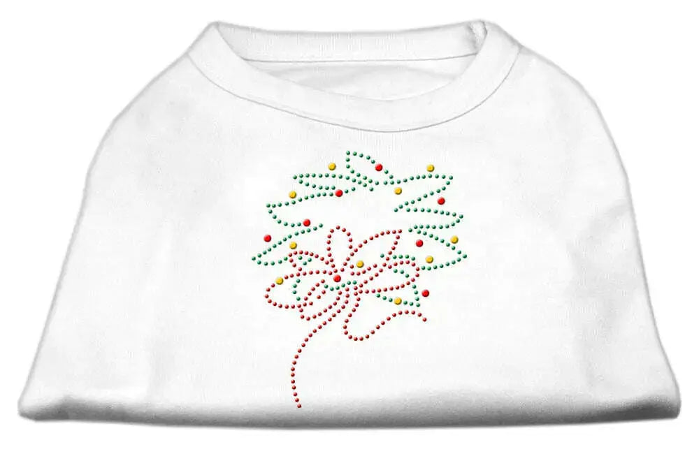 Christmas-Wreath-Rhinestone-Shirt-White-Xxxl-GreatEagleInc-319932891