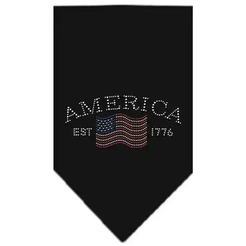 Classic-American-Rhinestone-Bandana-Black-Large-GreatEagleInc-318987362