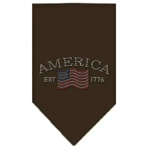 Classic-American-Rhinestone-Bandana-Cocoa-Large-GreatEagleInc-318987534