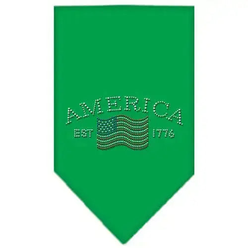 Classic-American-Rhinestone-Bandana-Emerald-Green-Small-GreatEagleInc-318988440