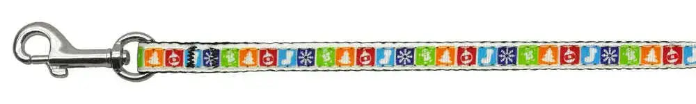 Classic-Christmas-Nylon-And-Ribbon-Collars-3-8_-Wide-X-6_-Leash-GreatEagleInc-318792279