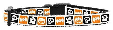 Classic-Halloween-Nylon-Ribbon-Collar-Cat-Safety-GreatEagleInc-320197325
