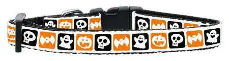 Classic-Halloween-Nylon-Ribbon-Collar-Small-GreatEagleInc-320197045