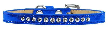 Clear-Crystal-Size-10-Blue-Puppy-Ice-Cream-Collar-GreatEagleInc-319632316