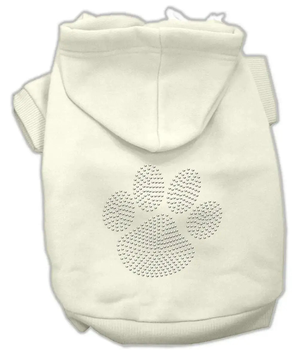 Clear-Rhinestone-Paw-Hoodies-Cream-M-GreatEagleInc-333647288