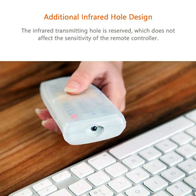 Clear-TV-Air-Condition-Remote-Controller-Silicone-Protector-Case-Cover-Skin-Waterproof-Pouch-Bags-GreatEagleInc-334066766