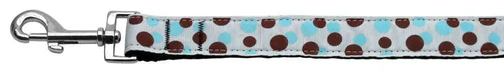 Confetti-Dots-Nylon-Collar-Baby-Blue-1-Wide-6ft-Lsh-GreatEagleInc-318901164