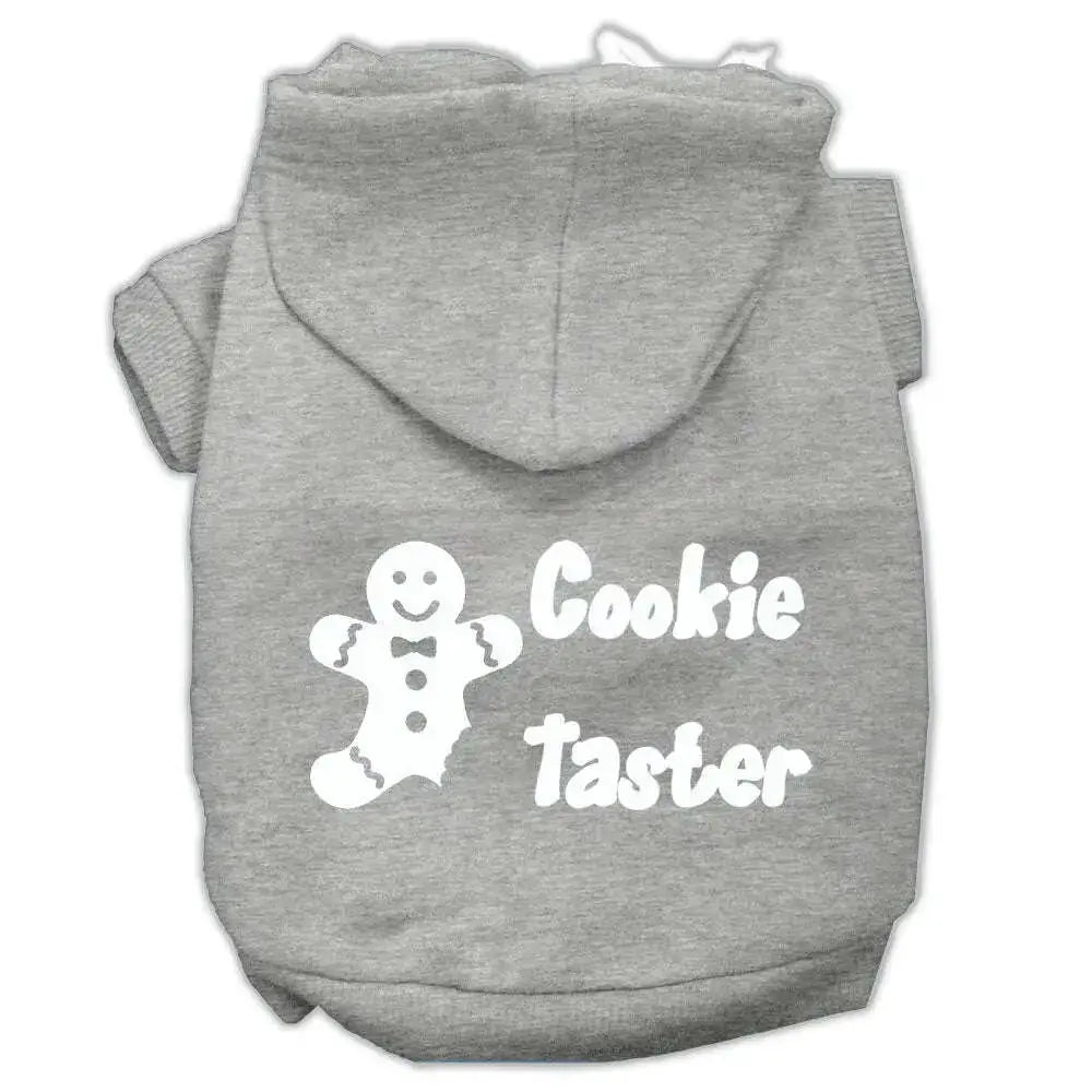 Cookie-Taster-Screen-Print-Pet-Hoodies-Grey-Size-Xxl-GreatEagleInc-318757922