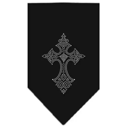 Cross-Rhinestone-Bandana-Black-Large-GreatEagleInc-318989240