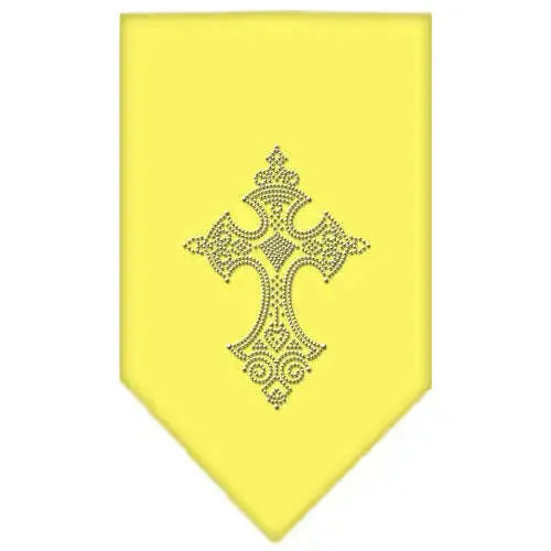 Cross-Rhinestone-Bandana-Yellow-Small-GreatEagleInc-319322825