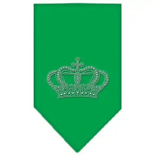 Crown-Rhinestone-Bandana-Emerald-Green-Small-GreatEagleInc-318992181