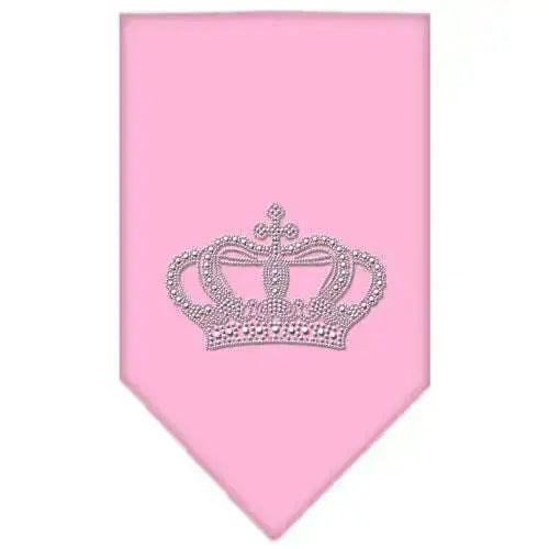 Crown-Rhinestone-Bandana-Light-Pink-Small-GreatEagleInc-319322340