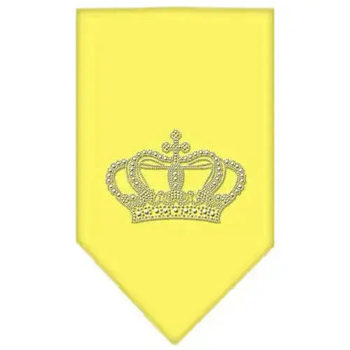 Crown-Rhinestone-Bandana-Yellow-Small-GreatEagleInc-318992947