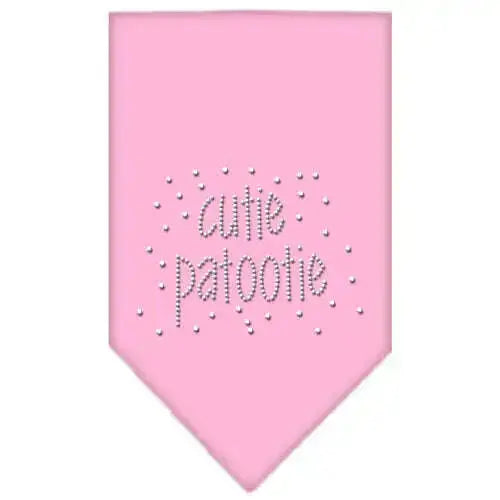 Cutie-Patootie-Rhinestone-Bandana-Light-Pink-Large-GreatEagleInc-318993182