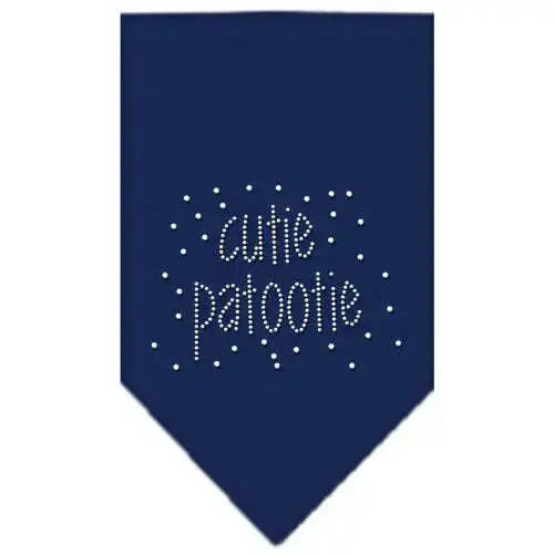 Cutie-Patootie-Rhinestone-Bandana-Navy-Blue-Large-GreatEagleInc-318584254