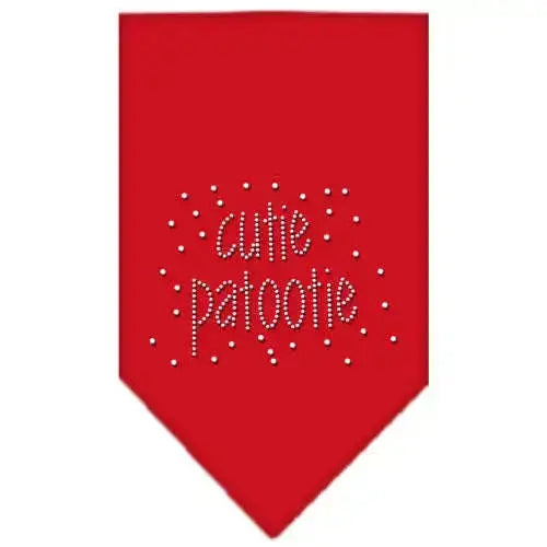 Cutie-Patootie-Rhinestone-Bandana-Red-Large-GreatEagleInc-318993267