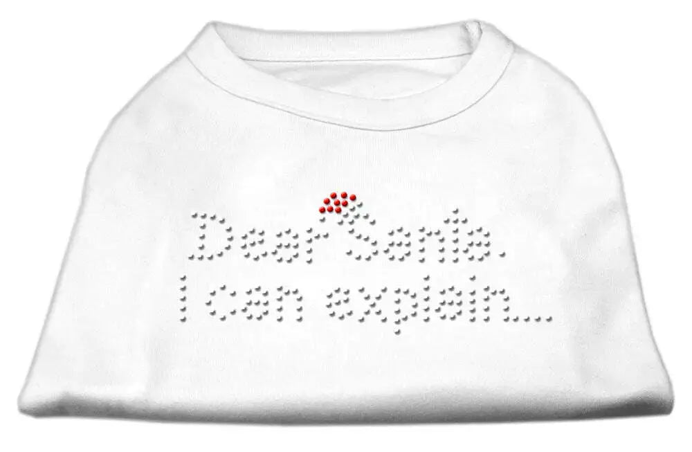 Dear-Santa-I-Can-Explain-Rhinestone-Shirts-White-L-GreatEagleInc-318573789
