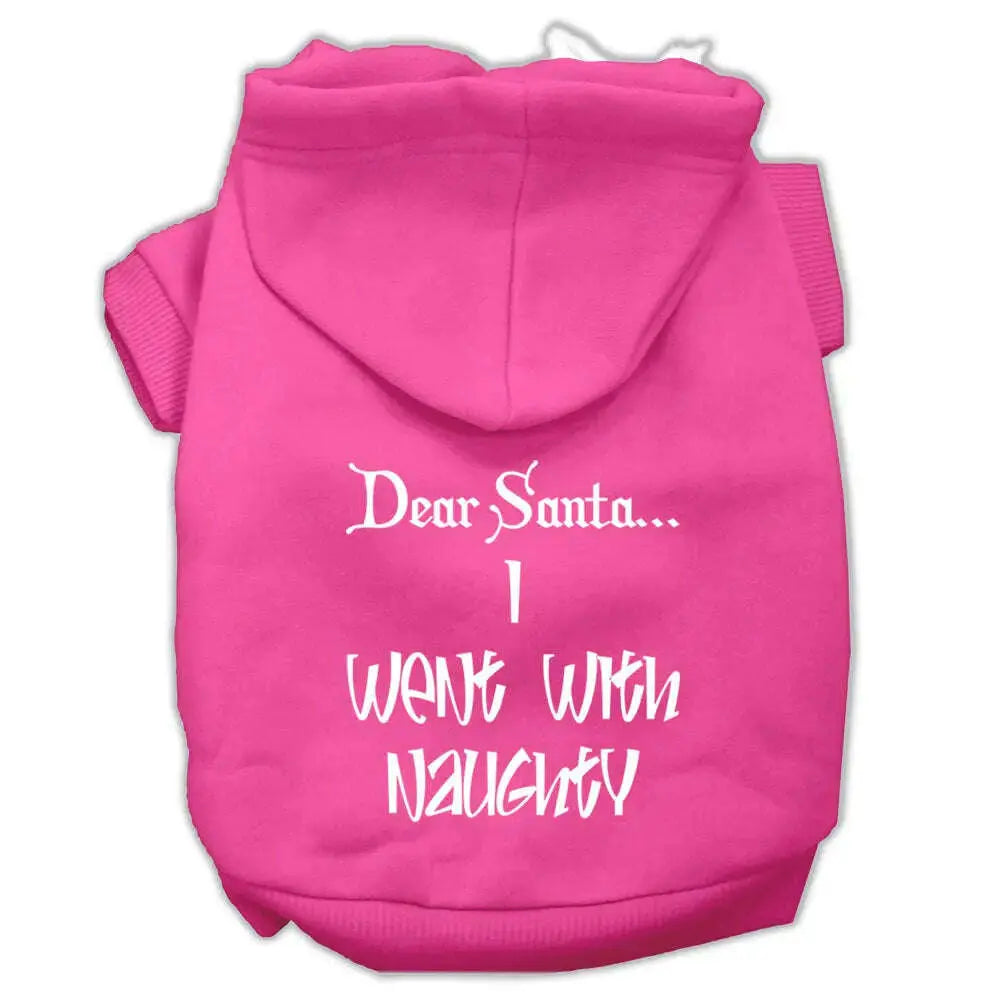 Dear-Santa-I-Went-With-Naughty-Screen-Print-Pet-Hoodies-Bright-Pink-Size-Lg-GreatEagleInc-333714372