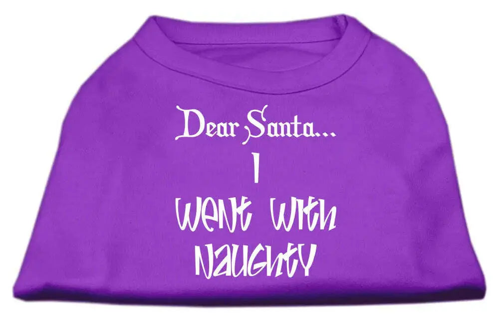 Dear-Santa-I-Went-With-Naughty-Screen-Print-Shirts-Purple-Med-GreatEagleInc-333830875