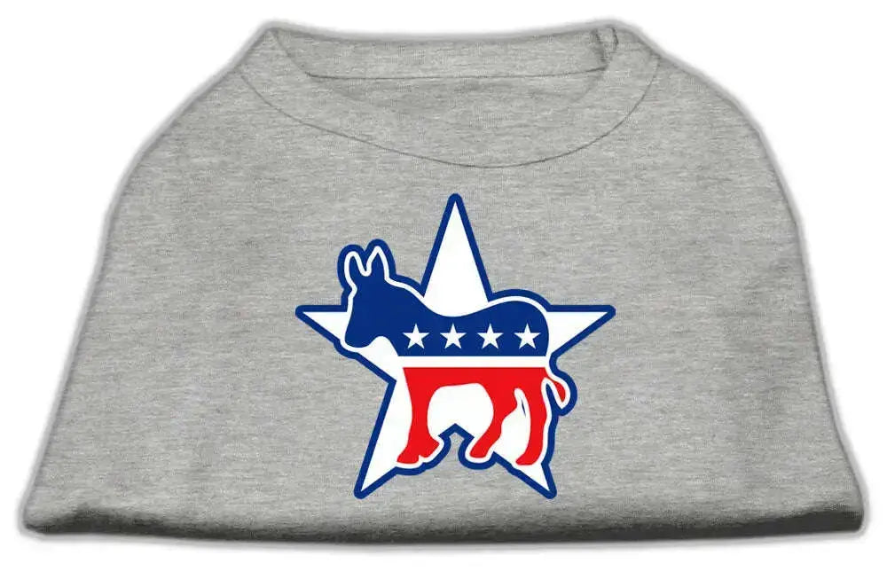 Democrat-Screen-Print-Shirts-Grey-Xxxl-GreatEagleInc-319009077