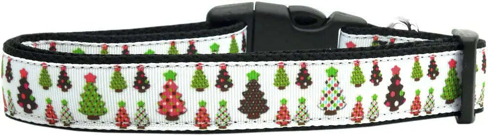 Designer-Christmas-Trees-Nylon-Dog-Collar-Xs-GreatEagleInc-333700226
