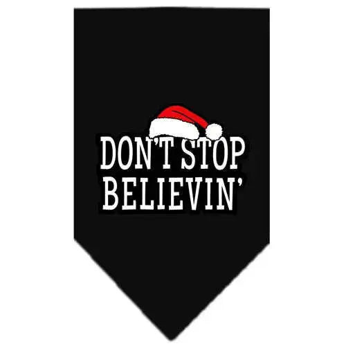 Don_t-Stop-Believin-Screen-Print-Bandana-Black-Small-GreatEagleInc-319825058