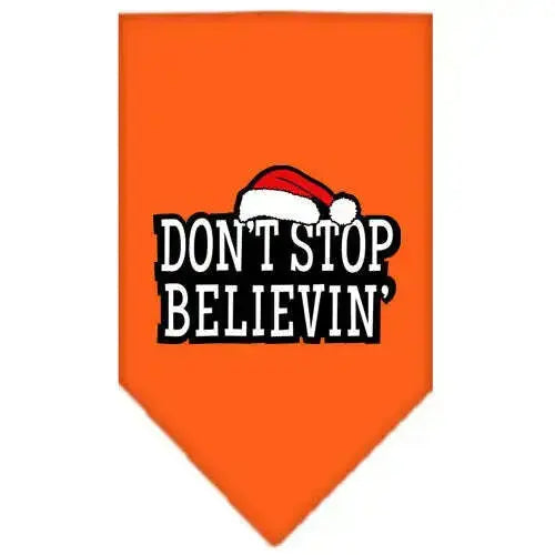 Don_t-Stop-Believin-Screen-Print-Bandana-Orange-Large-GreatEagleInc-319825627