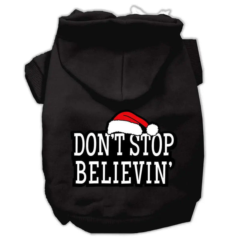 Don_t-Stop-Believin_-Screenprint-Pet-Hoodies-Black-Size-M-GreatEagleInc-333711960