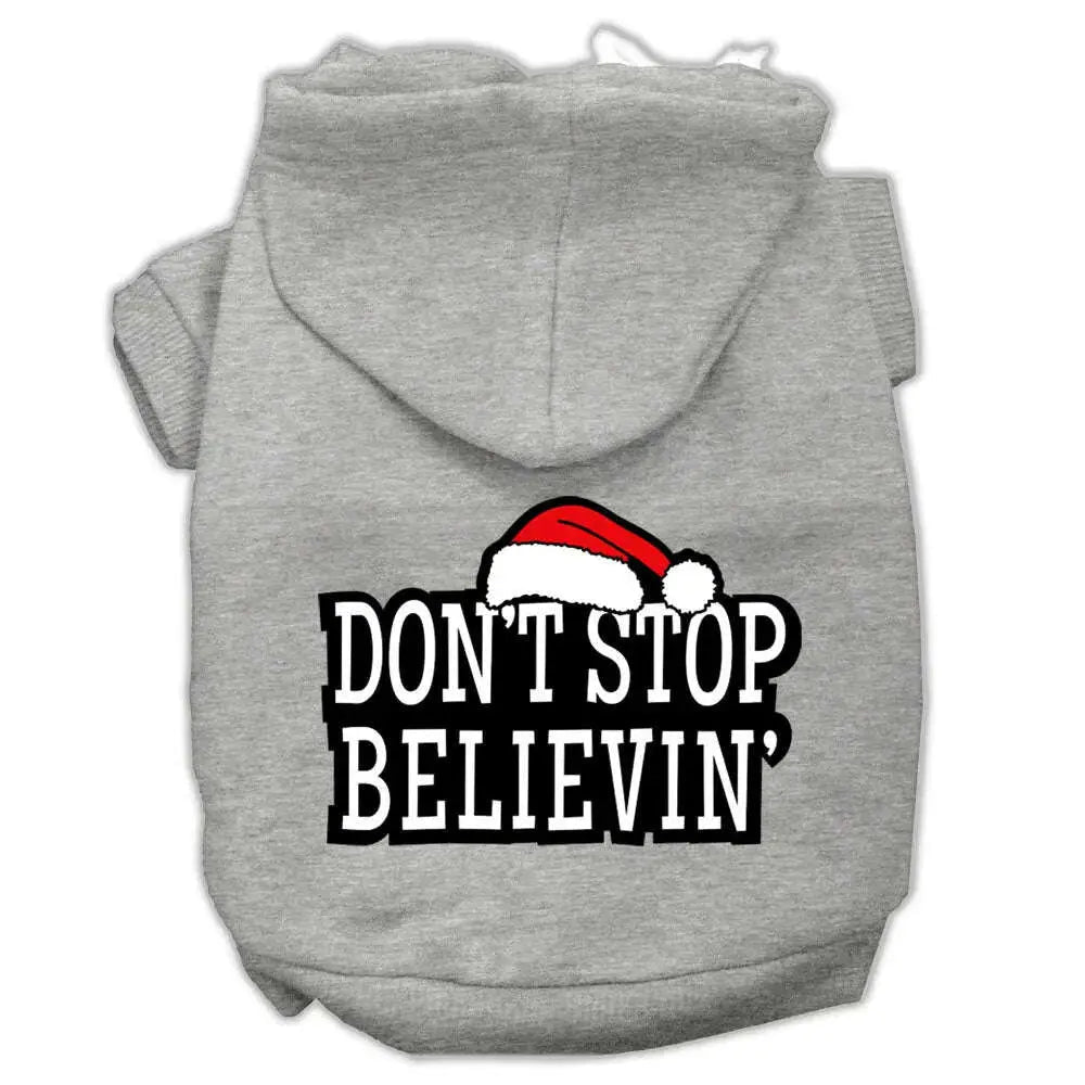 Don_t-Stop-Believin_-Screenprint-Pet-Hoodies-Grey-Size-Xs-GreatEagleInc-319393338