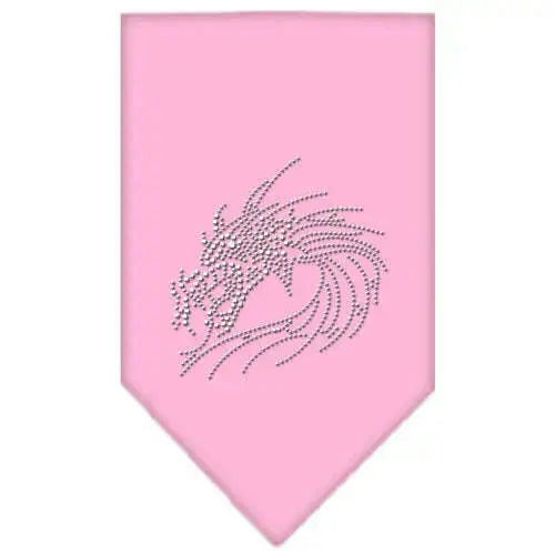 Dragon-Rhinestone-Bandana-Light-Pink-Large-GreatEagleInc-319317443